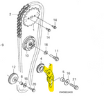Load image into Gallery viewer, Brazo Tensor de Cadenilla CB 110- CB 125F Honda Original
