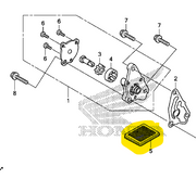 Malla Filtro de Aceite WAVE 110 Honda Original