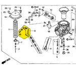 Load image into Gallery viewer, Perilla de Choke XR 250 TORNADO Honda Original
