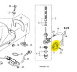 Cargar imagen en el visor de galería, Perilla para Llave de Gasolina CB 110 Honda Original