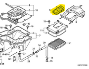 Conducto para Filtro de Aire CBF 150 Honda Original