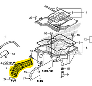 Manguera para Filtro de Aire INVICTA 150 NEW Honda Original