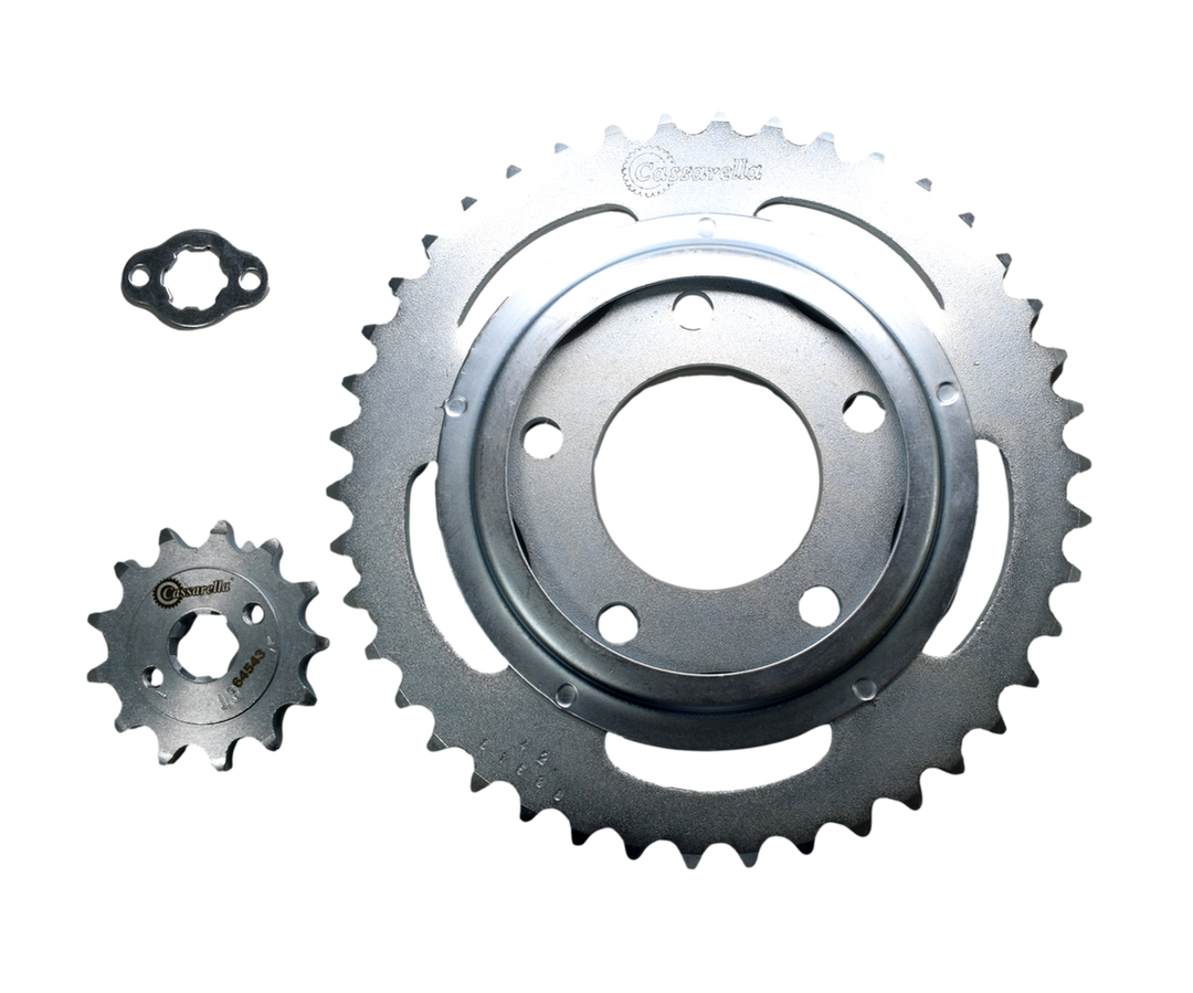 Kit Sprocket Honda Xr200 13/42 (5 Huecos) Generico Cassarella - Mundimotos