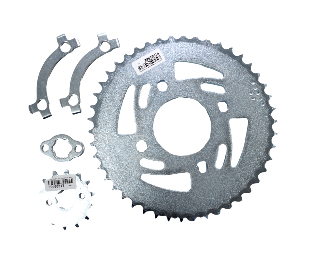 Kit Sprocket Honda Cb Z160 14/46 Generico Cassarella - Mundimotos
