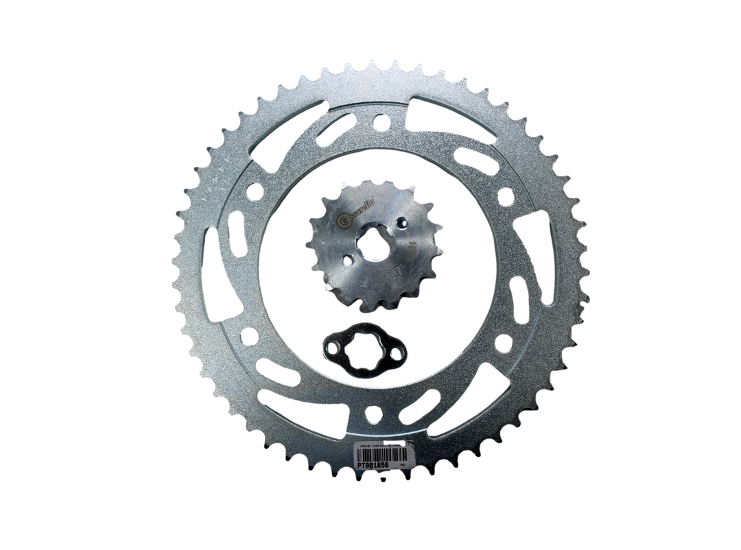 Kit Sprocket Honda Nxr125 Bross 17/54 Generico Cassarella - Mundimotos
