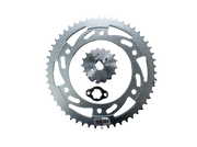 Kit Sprocket Honda Nxr125 Bross 17/54 Generico Cassarella - Mundimotos
