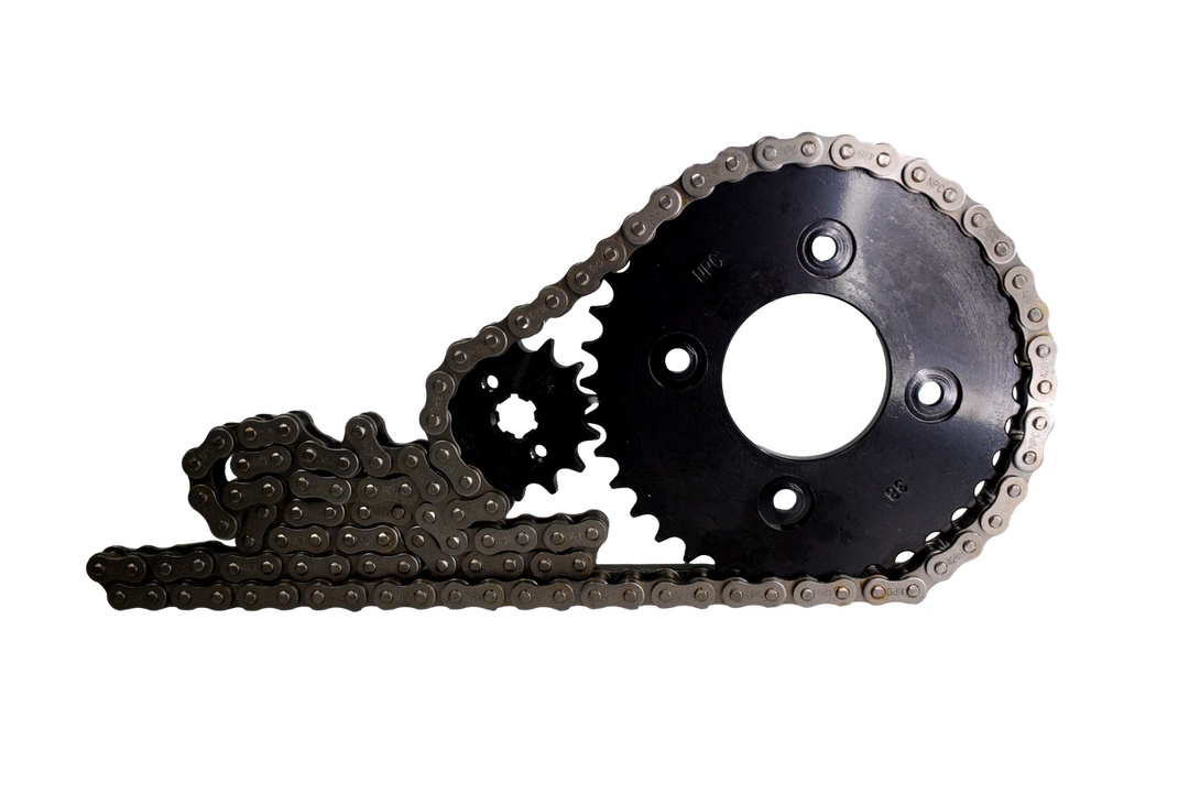 Kit Arrastre 14/38 Waveii Cadena 428X104L Generico - Mundimotos