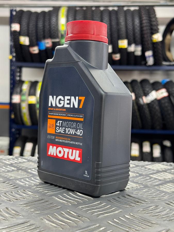 Aceite de Motor Motul 10W40 Sintético NGEN7 4 Tiempos-Mundimotos