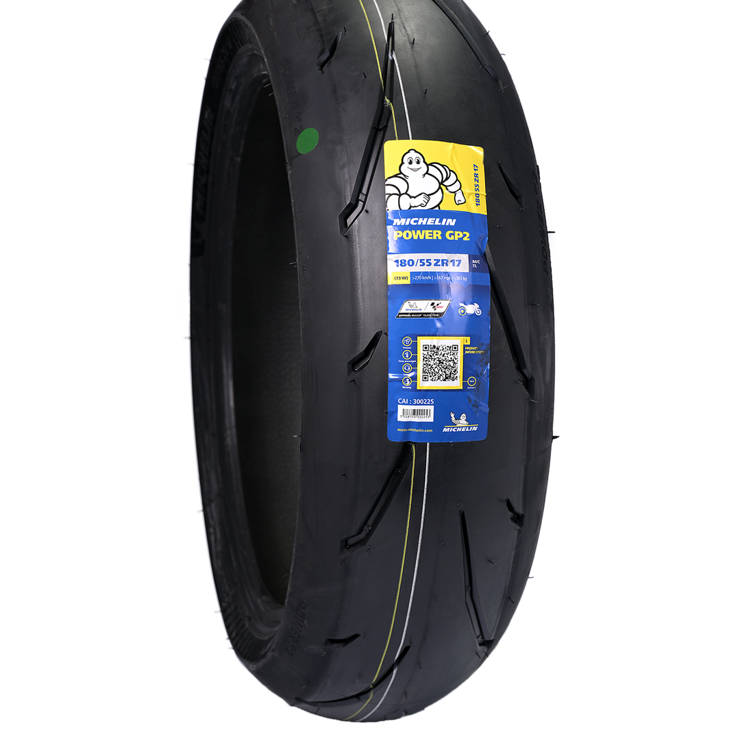 Llanta Michelin 180/55ZR-17 POWER GP 2 Trasera 73W - Mundimotos