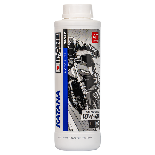 Aceite de Motor IPONE 10W40 Katana Sintético Sport 1 Litro