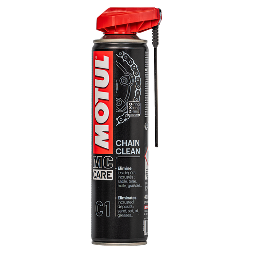 Aceite Desengrasante de Cadena MOTUL 400 Mililitros C1 Clean Original
