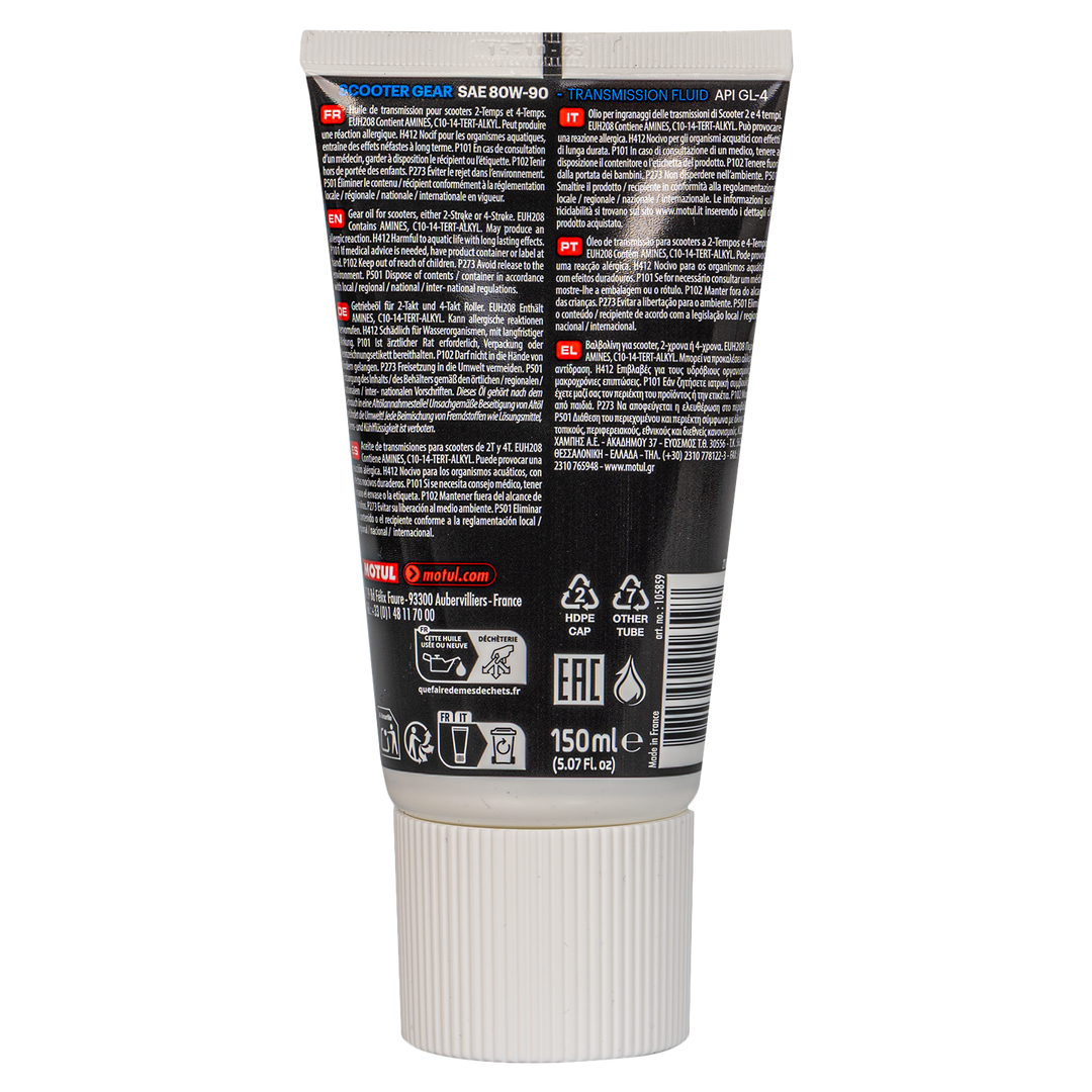 Aceite de Transmision Motul 80W90 Mineral Scooter 4 Tiempos