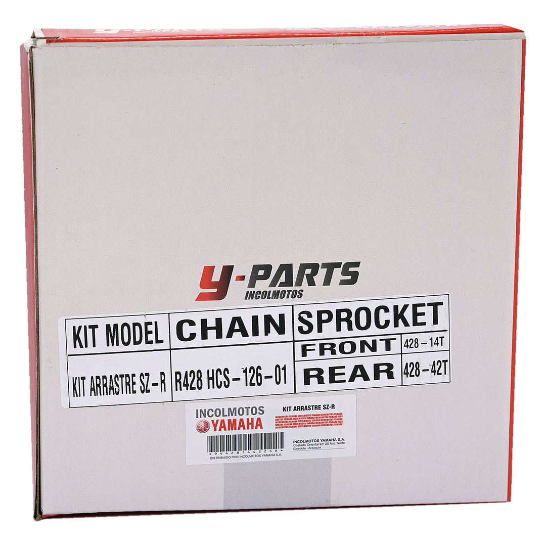 Kit Arrastre Sz16 150 Yamaha Original (14/42 Dientes) - Mundimotos