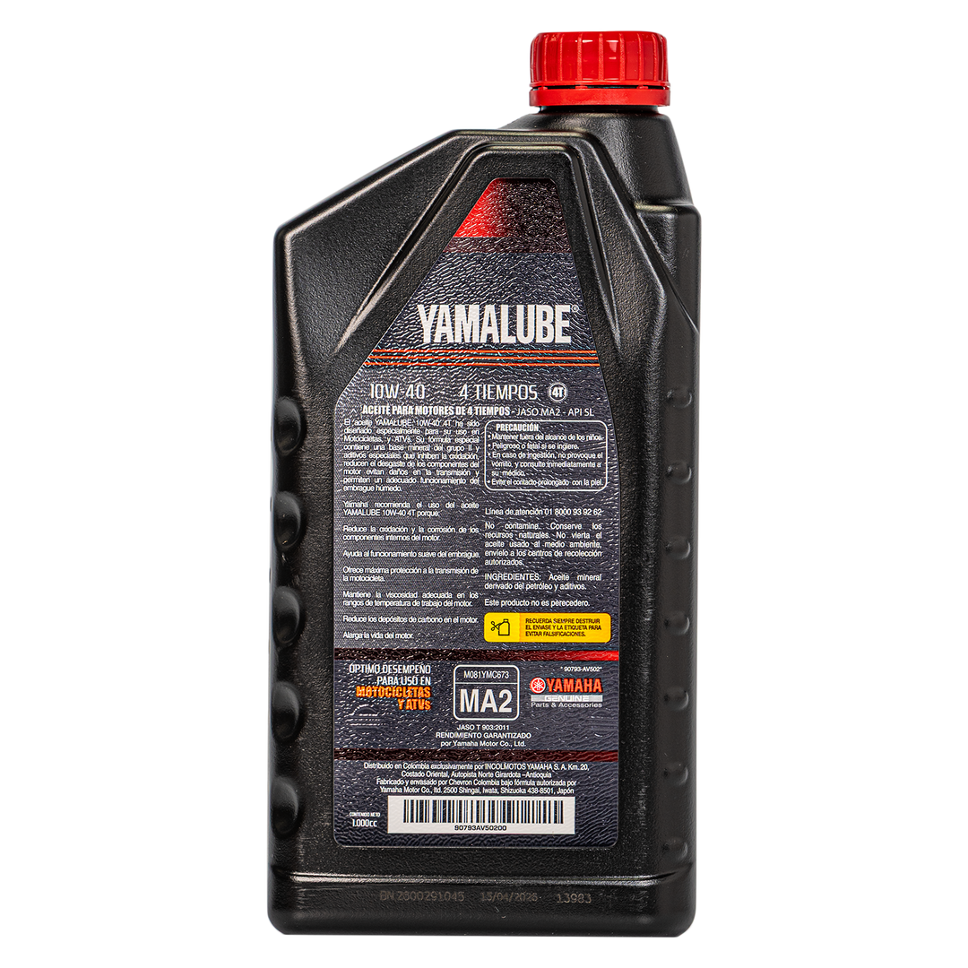 Yamalube 10W40 Mineral 4-Stroke Engine Oil