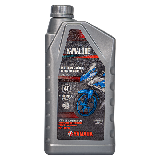 Aceite de Motor YAMALUBE 10W40 Semisintetico Plata 4 Tiempos