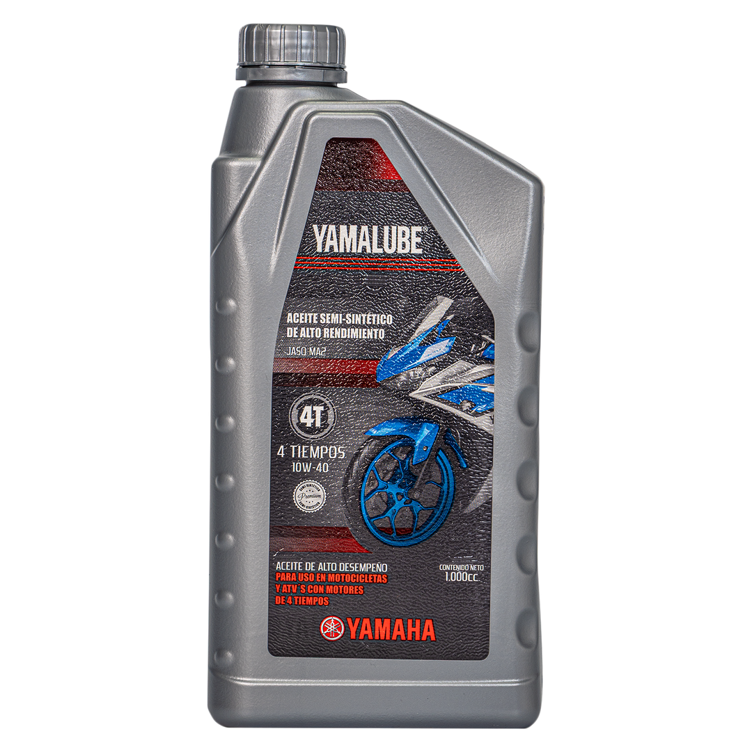 Yamalube 10W40 Semi-Synthetic Silver 4-Stroke Engine Oil