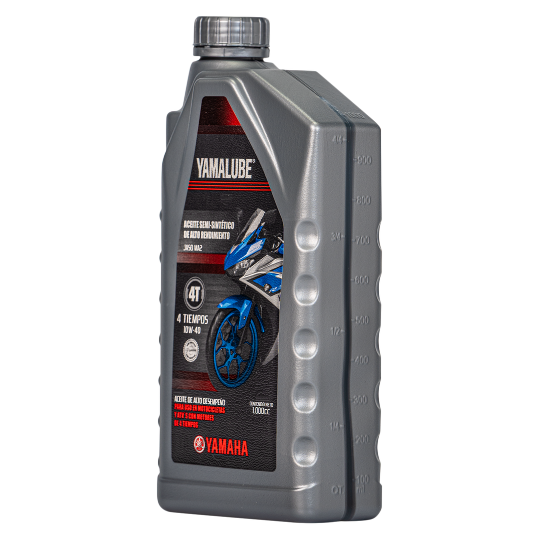 Yamalube 10W40 Semi-Synthetic Silver 4-Stroke Engine Oil