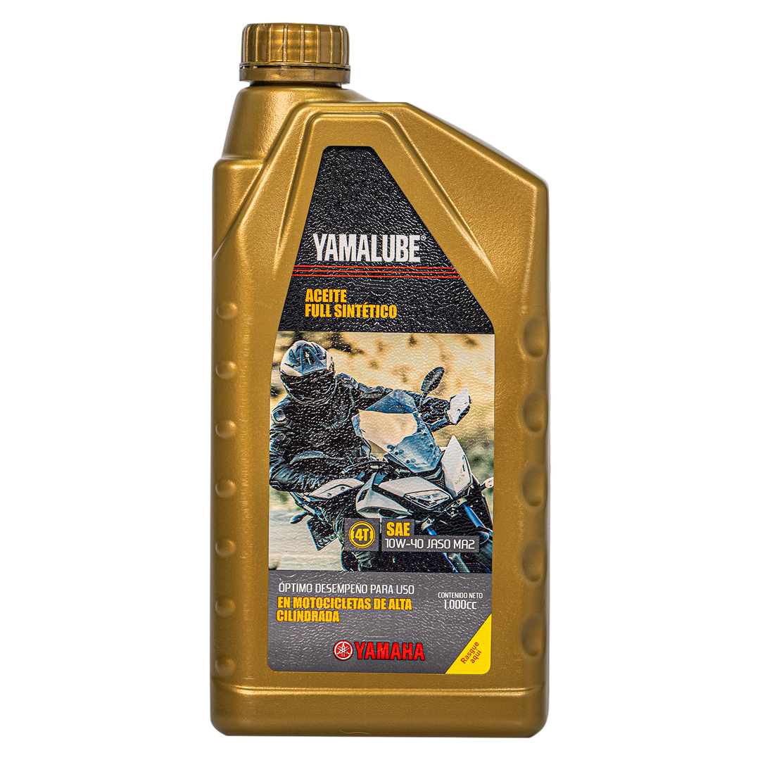Aceite de Motor Yamalube 10W40 Sintético Oro 4 Tiempos