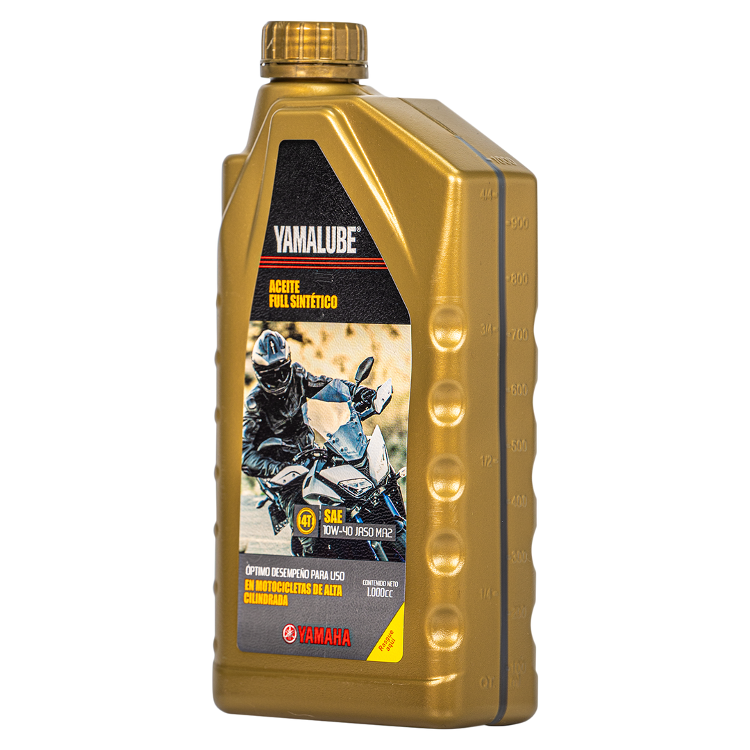 Aceite de Motor Yamalube 10W40 Sintético Oro 4 Tiempos