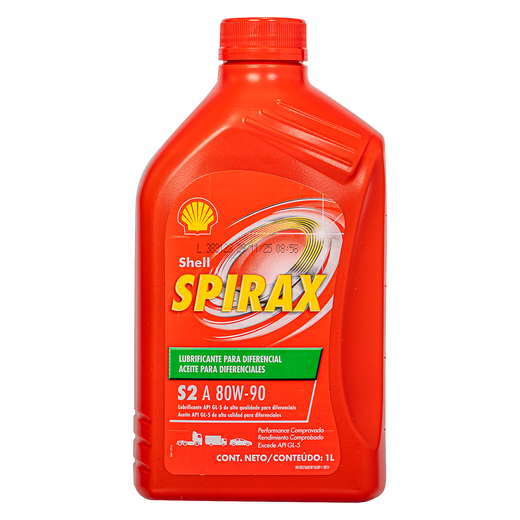Aceite de Transmision SHELL Spirax 80W90 Mineral 4 Tiempos