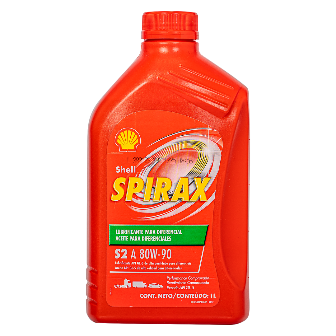 Aceite de Transmision Shell Spirax 80W90 Mineral 4 Tiempos
