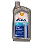 Cargar imagen en el visor de galería, Aceite de Motor Shell Advance 10W40 Sintetico Ultra 4 Tiempos