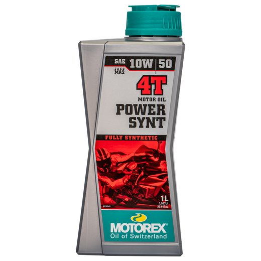 Aceite de Motor MOTOREX 10W50 Sintetico Power Synt 4 Tiempos