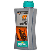 Aceite de Motor Motorex 15W50 TopSpeed Sintetico 4 Tiempos