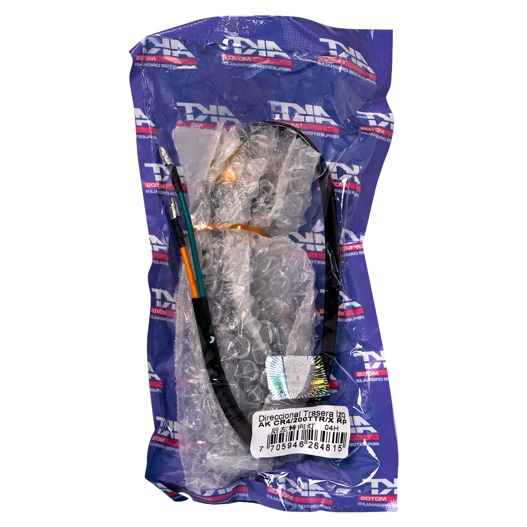 Direccional Trasera Izquierda CR4 - TT DS 200 Akt Original - Mundimotos