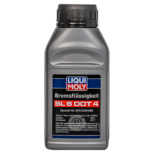Liquido de Freno LIQUY MOLY (DOT 4) SL (ABS) 250 Mililitros