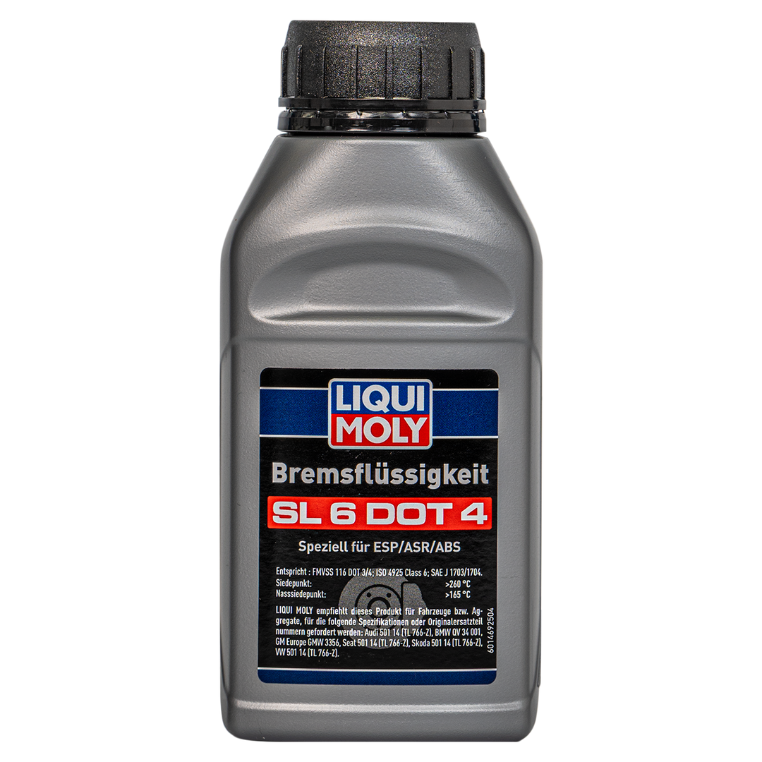 Liquido de Freno LIQUY MOLY DOT4 SL (ABS) 250 Mililitros