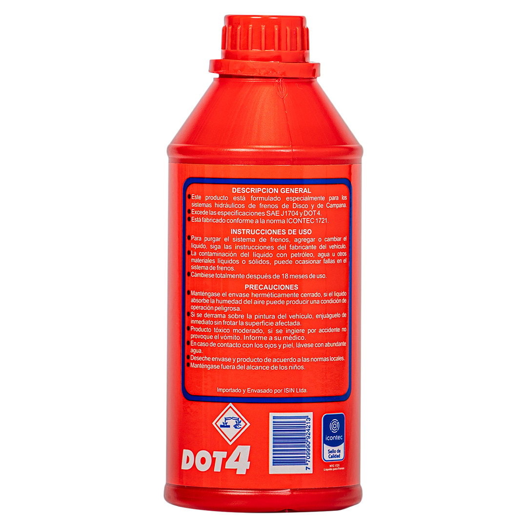 Liquido de Frenos ENI DOT4.1 1 Litro Original