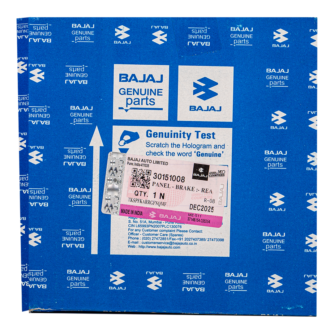Porta Bandas Trasero PULSAR 180 DTS-I Bajaj Original
