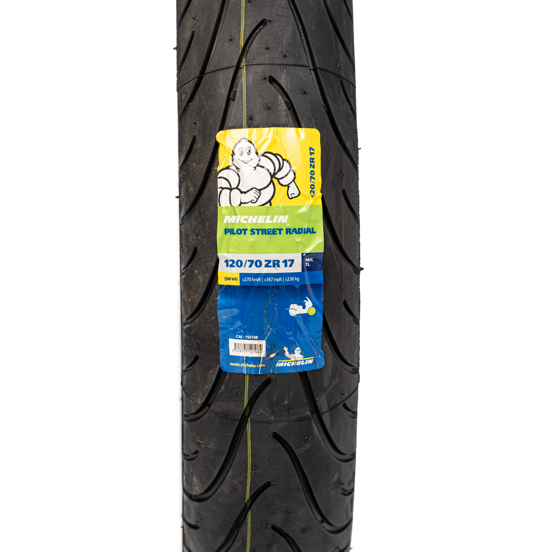 Llanta Michelin 120/70ZR-17 PILOT STREET Delantera
