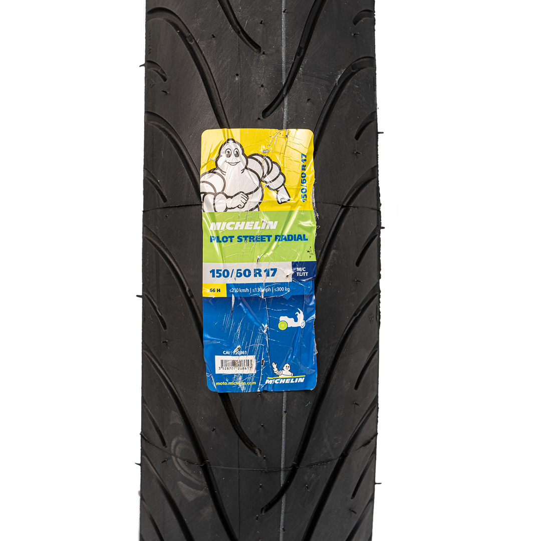 Llanta Michelin 150/60R-17 PILOT STREET Radial Trasera