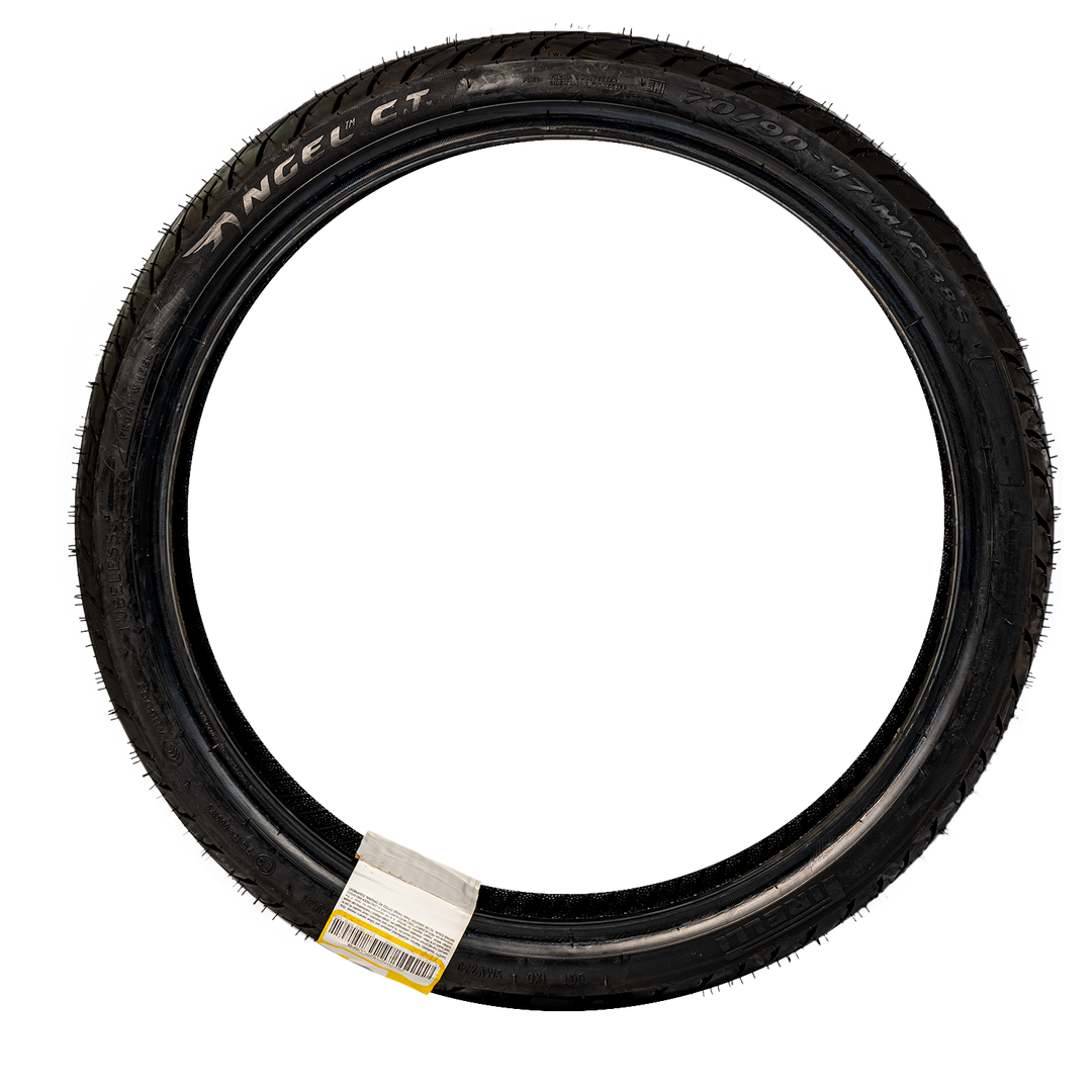 Llanta Pirelli 70/90-17 ANGEL CITY Delantera Sellomatic - Mundimotos