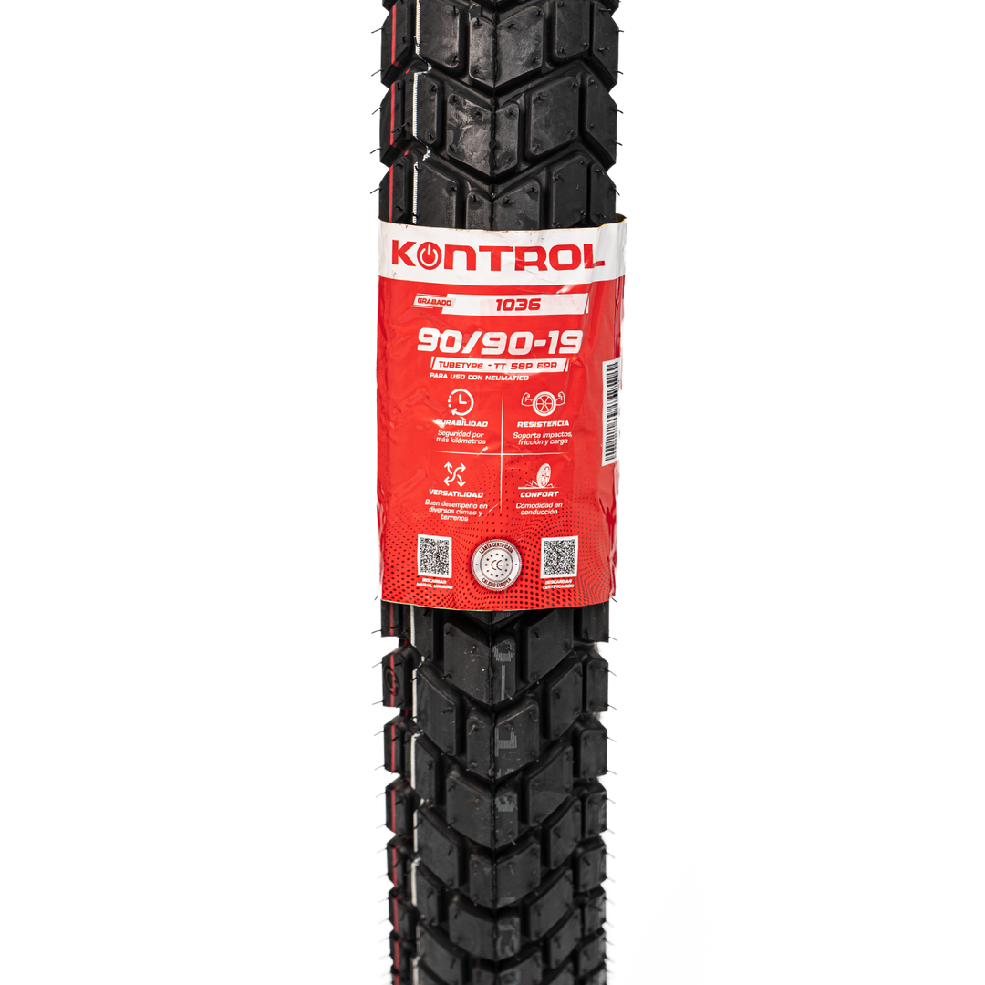 Llanta KONTROL 090/90-19 TTR Delantera Neumatico