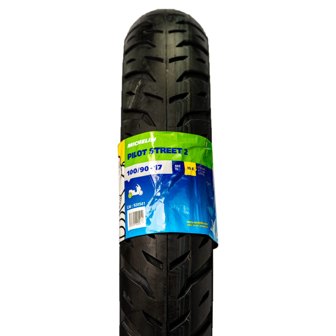 Llanta Michelin 100/90-17 PILOT STREET 2 Sellomatic - Mundimotos