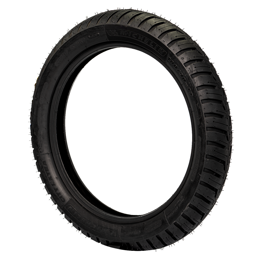 Llanta Michelin 100/90-17 CITY EXTRA Trasera Sellomatic - Mundimotos