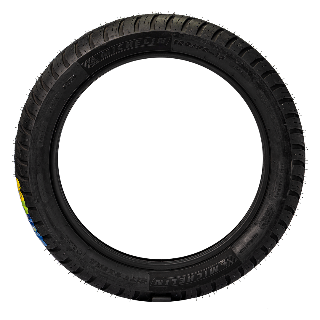 Llanta Michelin 100/90-17 CITY EXTRA Trasera Sellomatic - Mundimotos