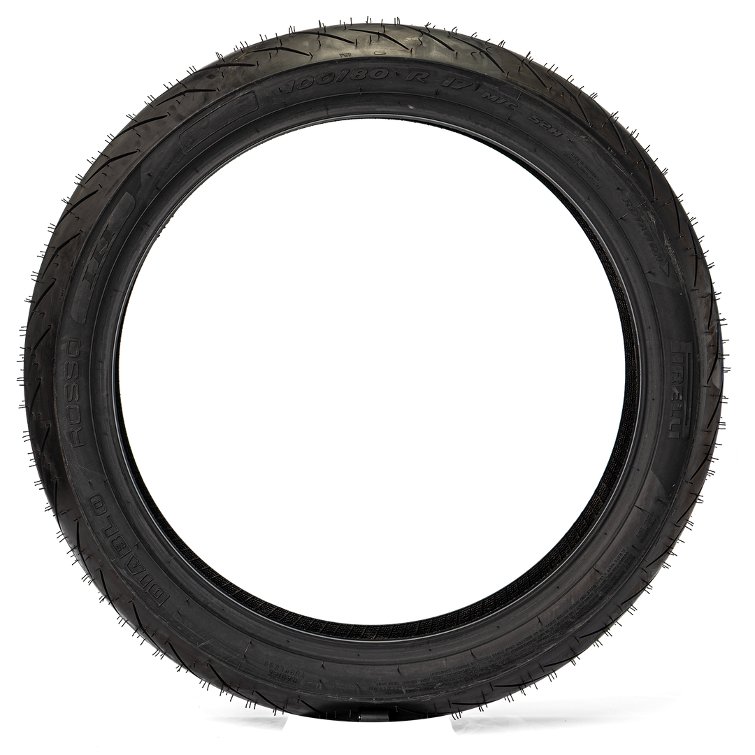 Llanta Pirelli 100/80R-17 DIABLO ROSSO 3 Delantera Sellomatic - Mundimotos