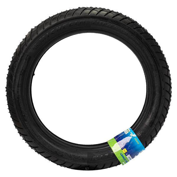 Llanta Michelin 110/90-17 ANAKEE STREET Trasera Sellomatic - Mundimotos