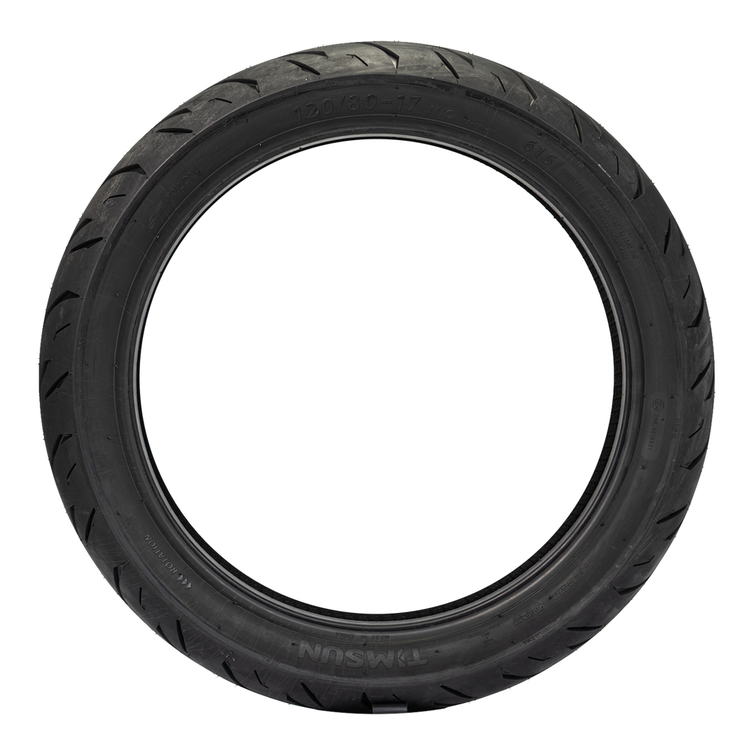 Llanta Timsun 120/80-17 TS681 Trasera Sellomatic - Mundimotos