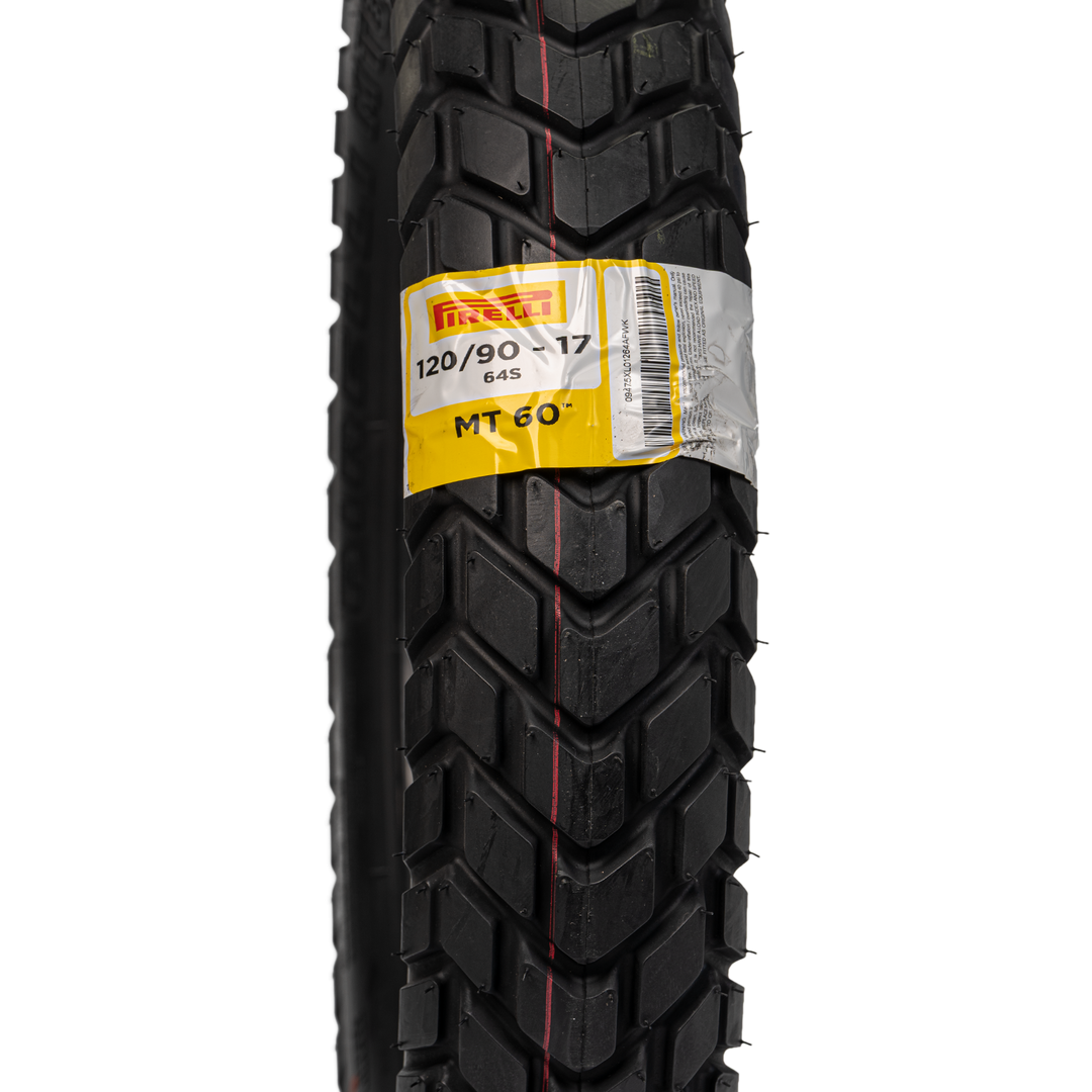 Llanta Pirelli 120/90-17 MT60 Trasera Neumatico - Mundimotos