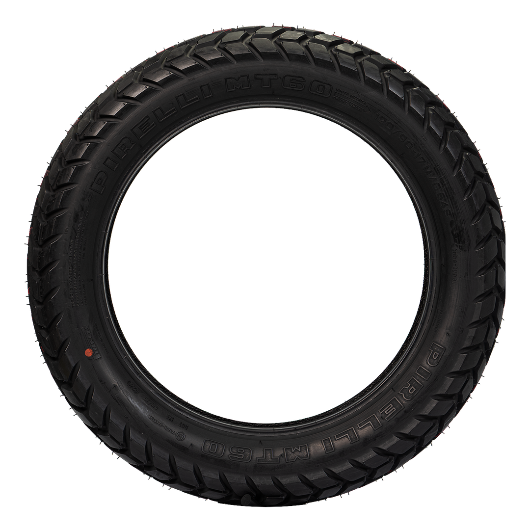 Llanta Pirelli 120/90-17 MT60 Trasera Neumatico - Mundimotos
