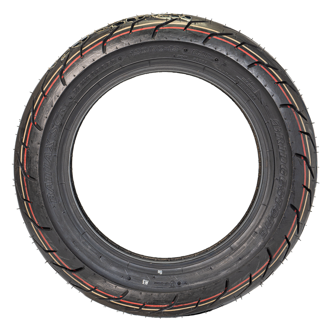 Llanta Bridgestone 130/70-12 BATTLAX SCR Trasera