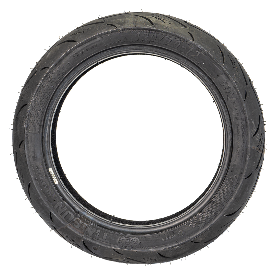 Llanta Timsun 120/70-12 TS660 HIGH GRIP Delantera Sellomatic - Mundimotos