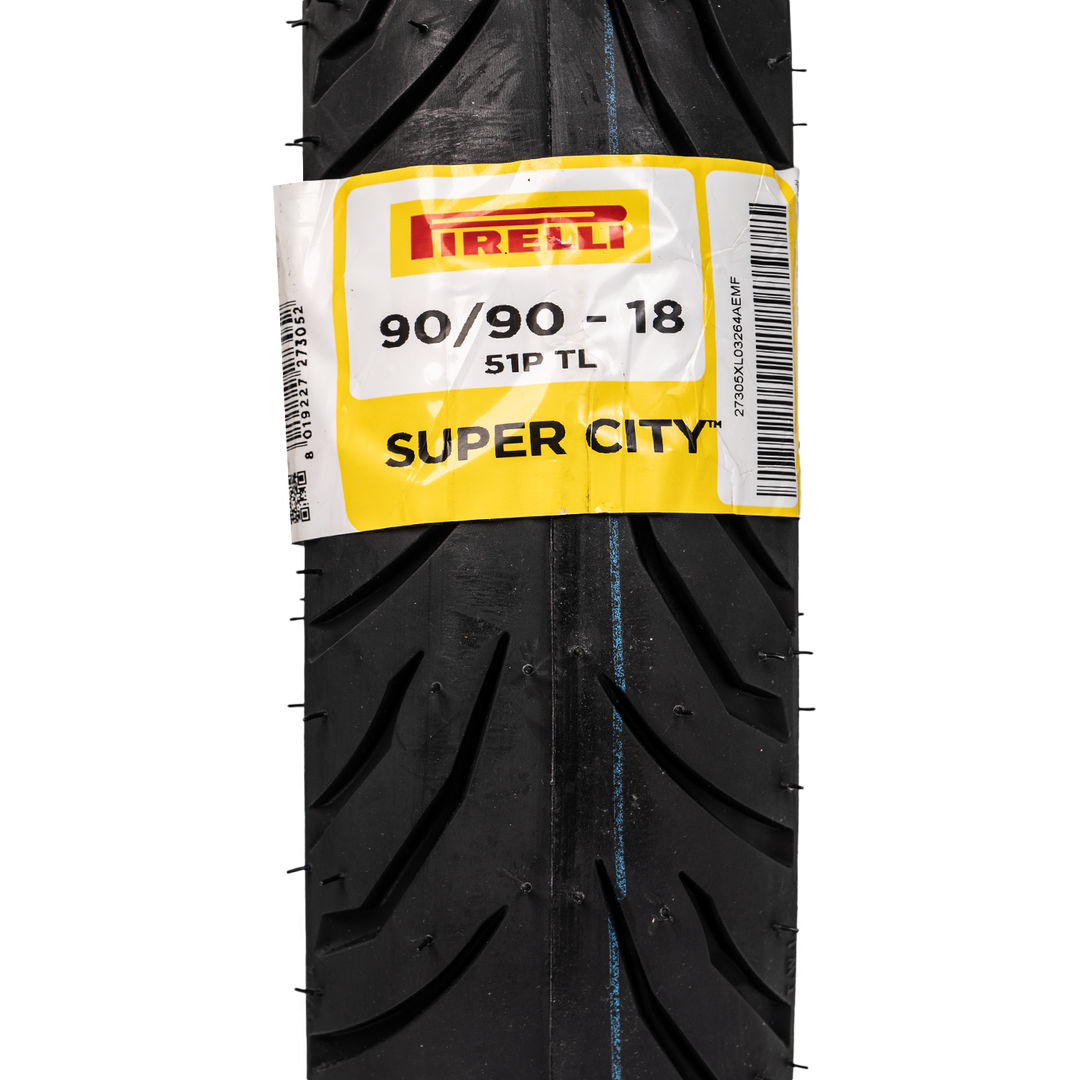 Llanta Pirelli 90/90-18 SUPER CITY Trasera Sellomatic