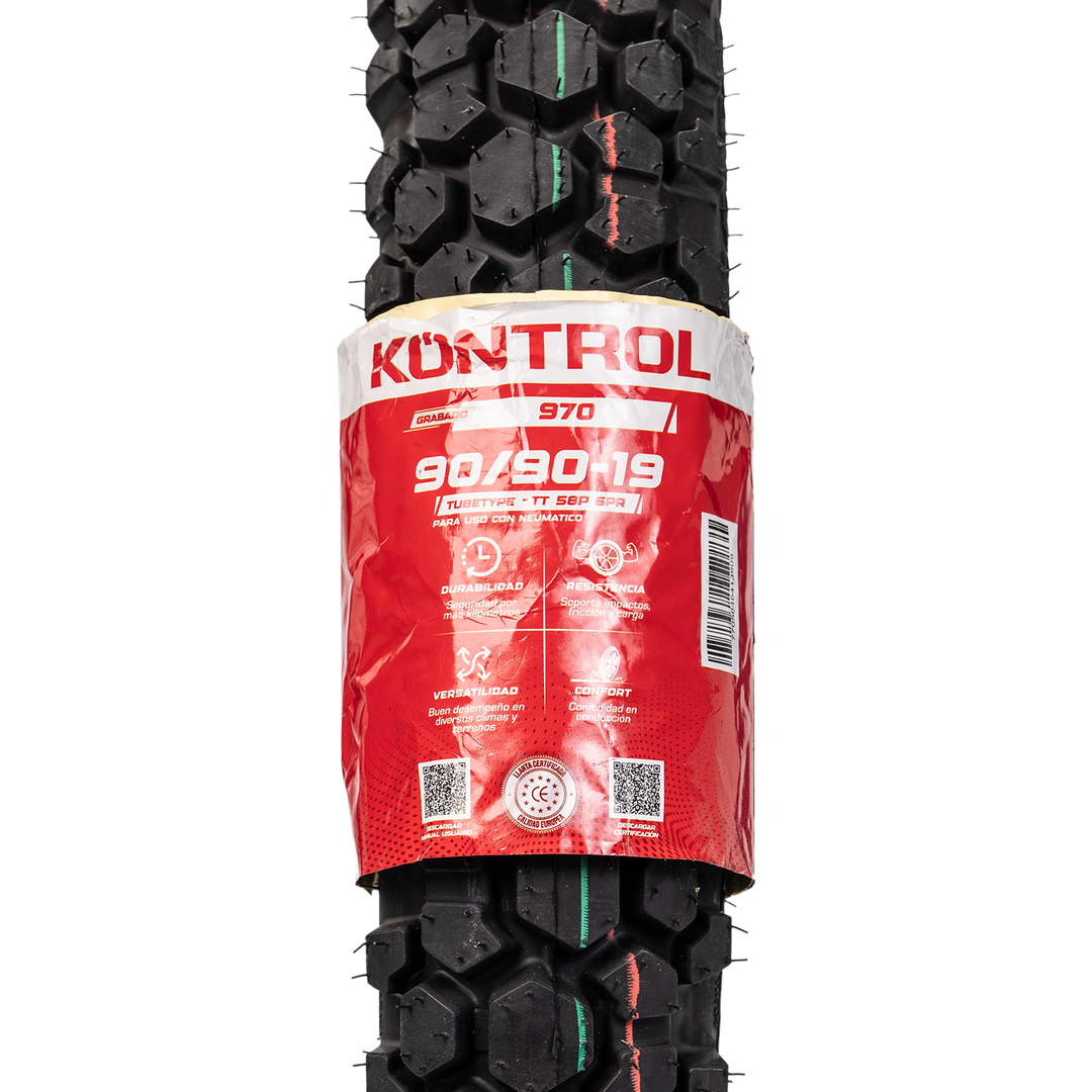 Llanta KONTROL 090/90-19 P-1270 Delantera Neumatico