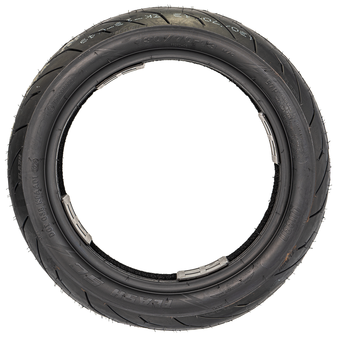 Queen tire 130/70-P6240 Sellomatic rim 13